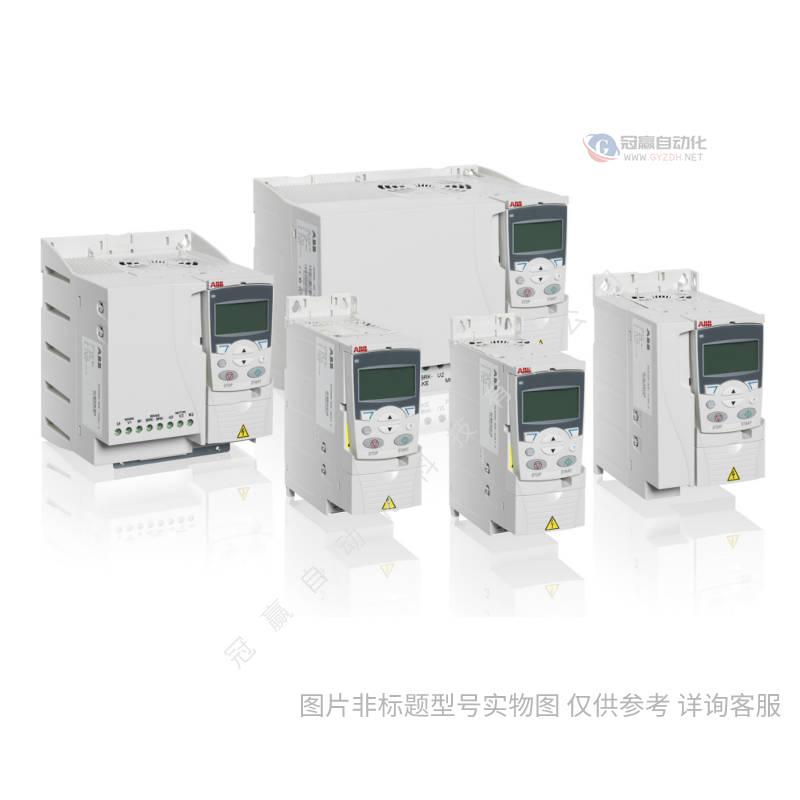 ABB变频器_风机变频器 ACS510-01-07A2-4 3kw变频器 需配面板